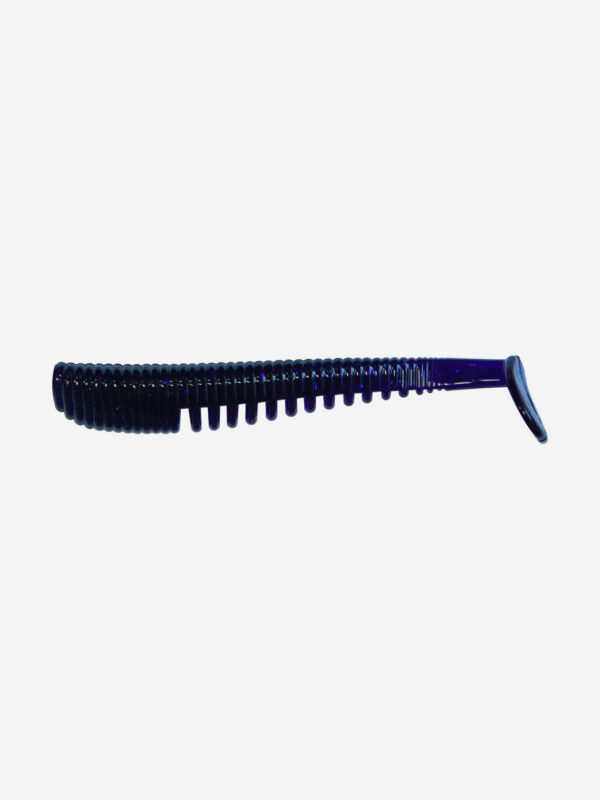 Виброхвост SANSAN VIBRO BRUNA 100, Col. 04 VIOLET, Синий