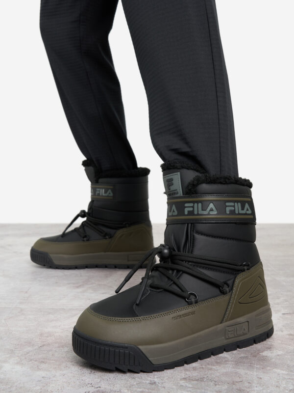 Сапоги утепленные для мальчиков FILA Fil Space High, Зеленый