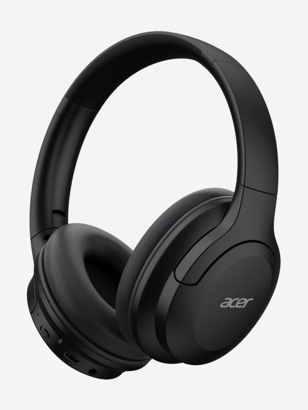 Гарнитура Acer OHR304, для компьютера и игровых консолей, мониторные, Bluetooth/3,5 мм, черный, Черный