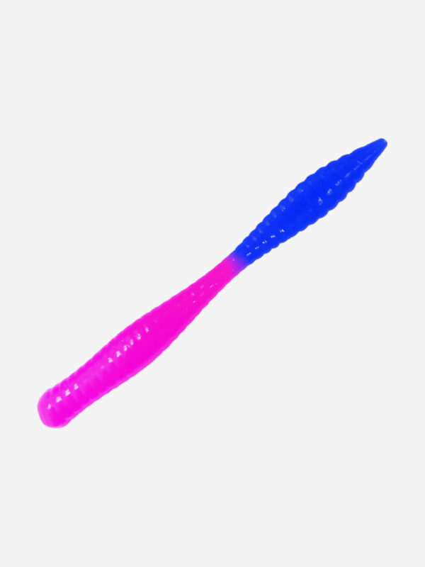 Силикон TROUT LURE (SANSAN) в банке, BEAVER 77, СЫР,COL. 31 (Pink-Blue), (10шт), Мультицвет