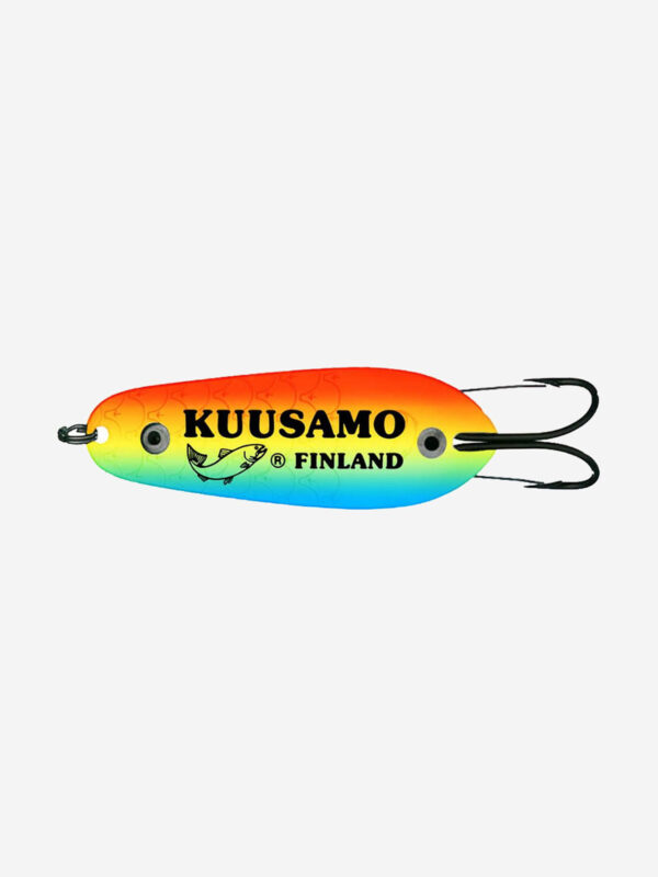 Блесна колеблющаяся Kuusamo Rasanen 70/10 незацепляйка, KUF-C, Красный