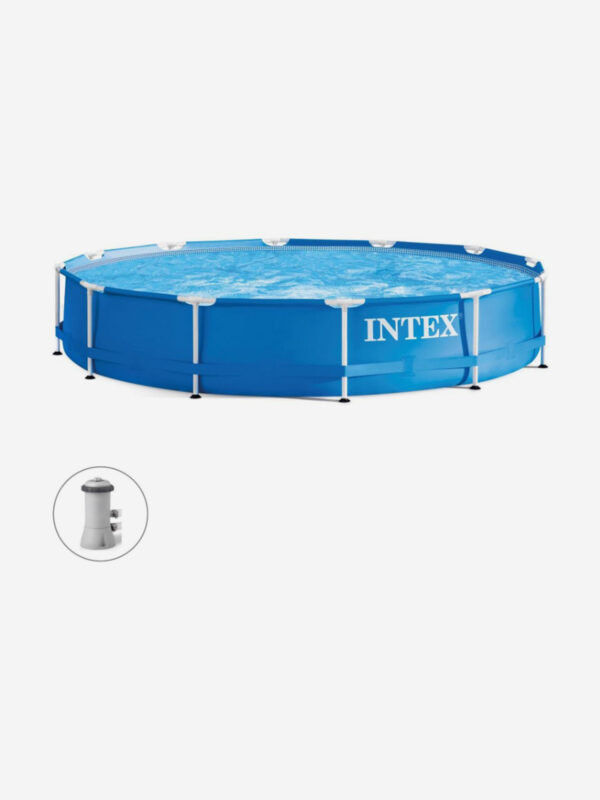 Бассейн каркасный Intex 28212NP (336х76см), Голубой