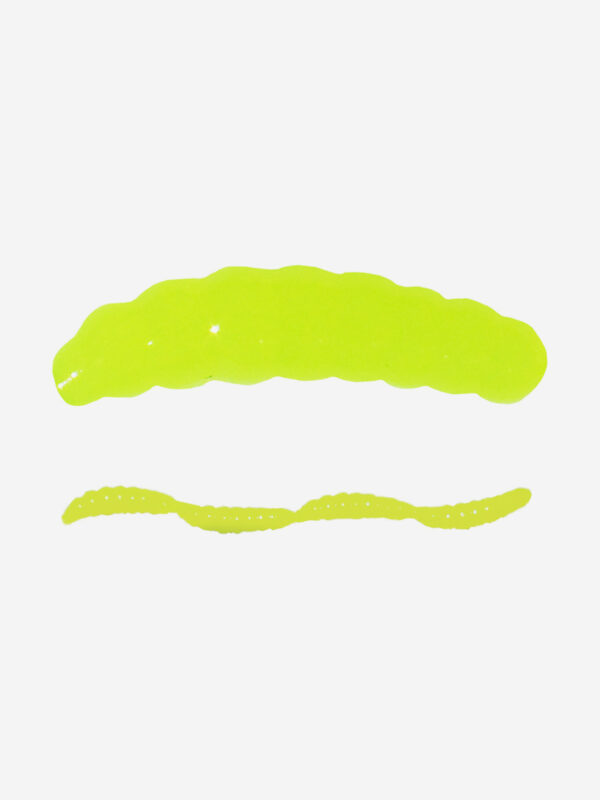 Виброхвост SANSAN WORM OPARYSH 15 (Col. 08 Chartreuse), Желтый
