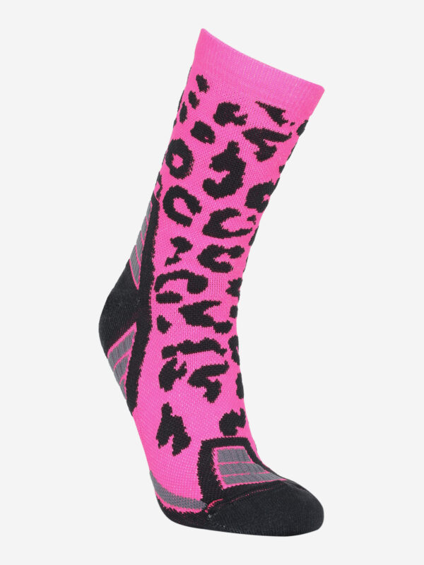 Носки Accapi Trail/Run-Crew Fuxia Leopard, Розовый