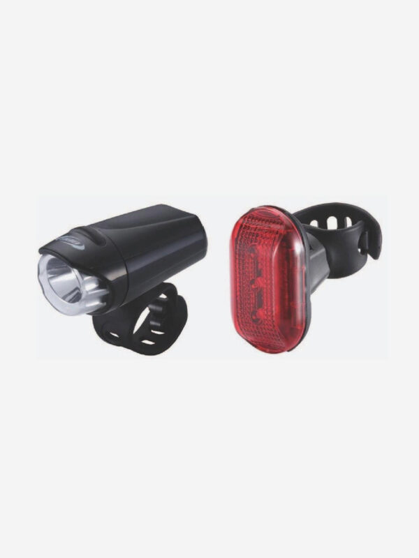 Велофонарь (комплект) BBB EcoCombo Black, Черный