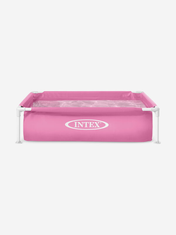 Детский каркасный бассейн Intex 57172NP (122х122х30см) 2+, розовый, Розовый