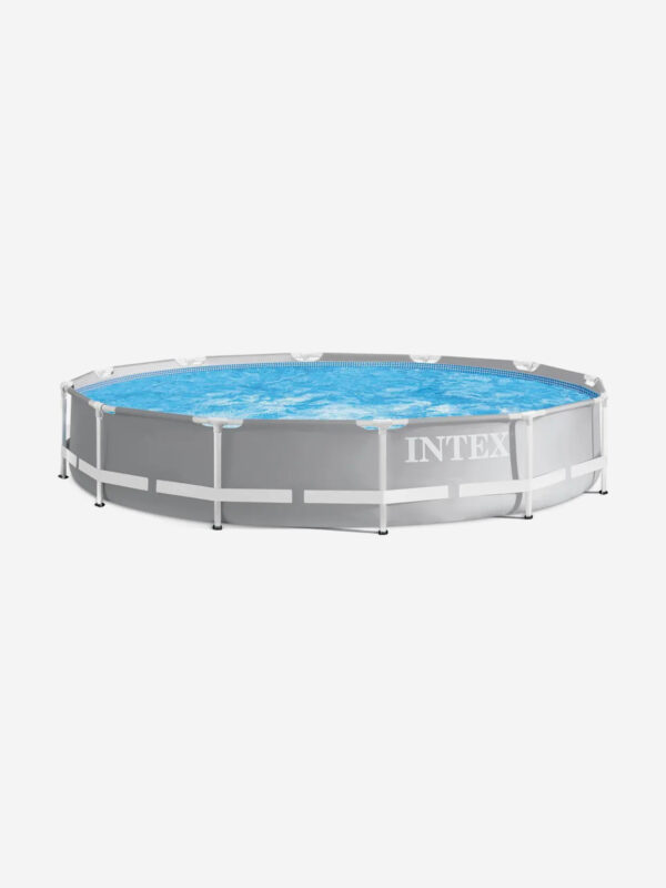 Бассейн каркасный Intex 26710NP "Prism Frame" 366х76см, Серый