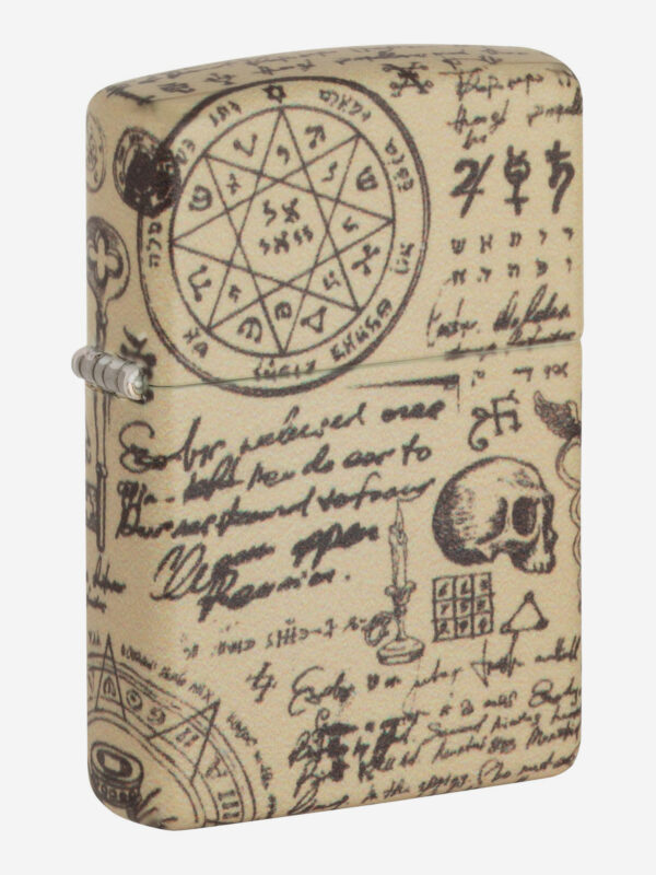 Зажигалка бензиновая ZIPPO 49803 Alchemy, Бежевый