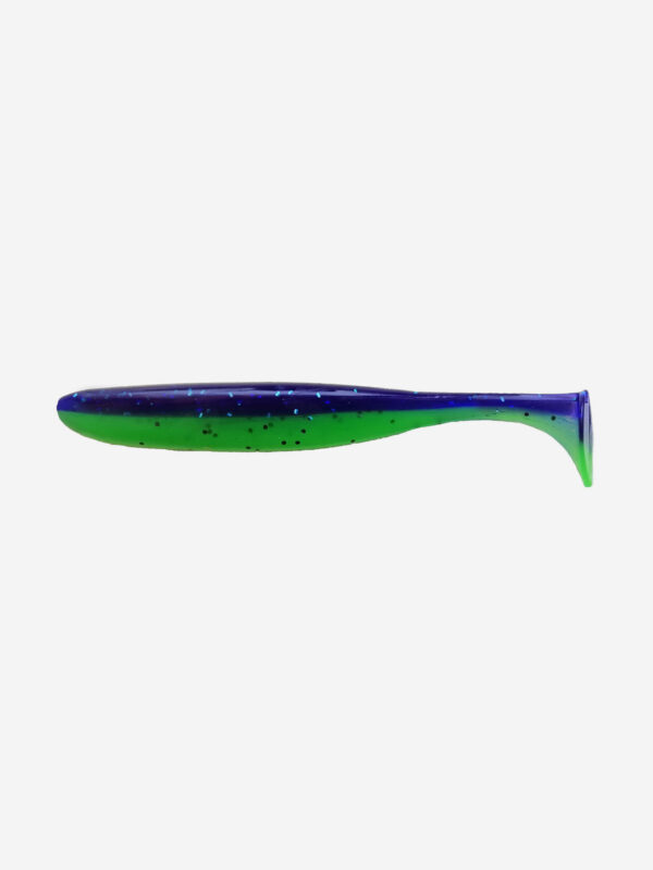 Виброхвост SANSAN VIBRO MALEK 100, Col. 24 VIOLET LIME BELLY, Мультицвет