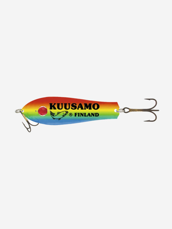 Блесна для рыбалки Kuusamo Professor 2, 90/18 с камнем, KUF-C (колеблющаяся), Красный
