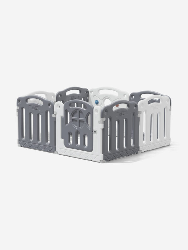 Манеж UNIX Kids Classic 126x120 Grey, Серый