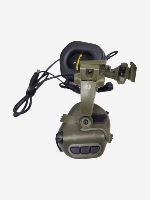 Активные тактические наушники EARMOR M32X MOD4 Зеленые, Зеленый