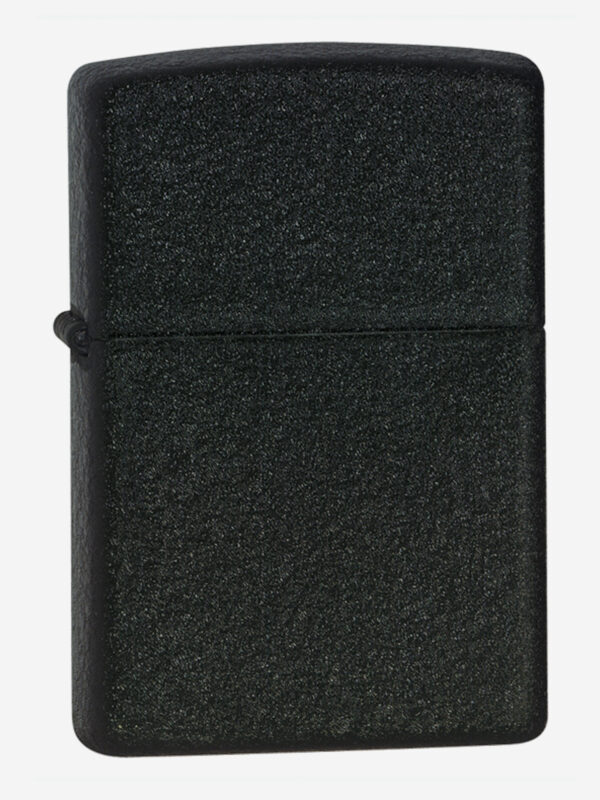 Зажигалка ZIPPO Classic с покрытием Black Crackle™, латунь/сталь, чёрная, матовая, 38x13x57 мм, Черный
