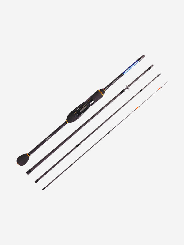 Спиннинг Maximus STREETRACER-X MJ 194XUL-S 1,9m 0,4-5g 4pcs, Черный