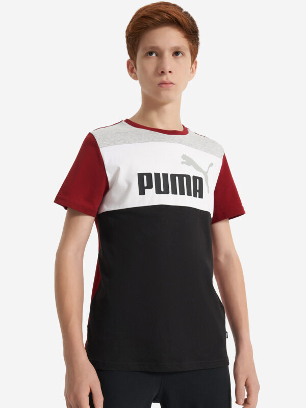 Футболка для мальчиков PUMA ESS+ Block, Красный