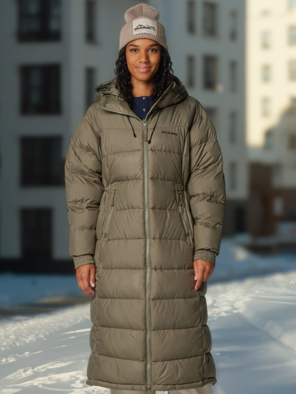 Пальто утепленное женское Columbia Pike Lake II Long Jacket, Зеленый