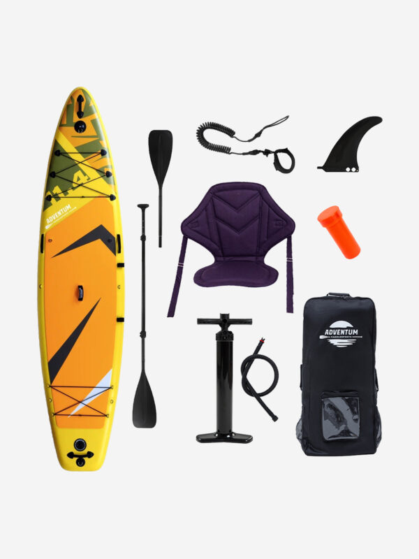 SUP доска надувная Adventum 11.4 Orange 2024, Оранжевый