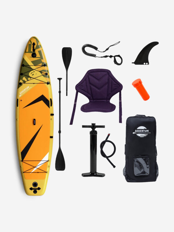SUP доска надувная Adventum 11.6 Orange 2024, Оранжевый