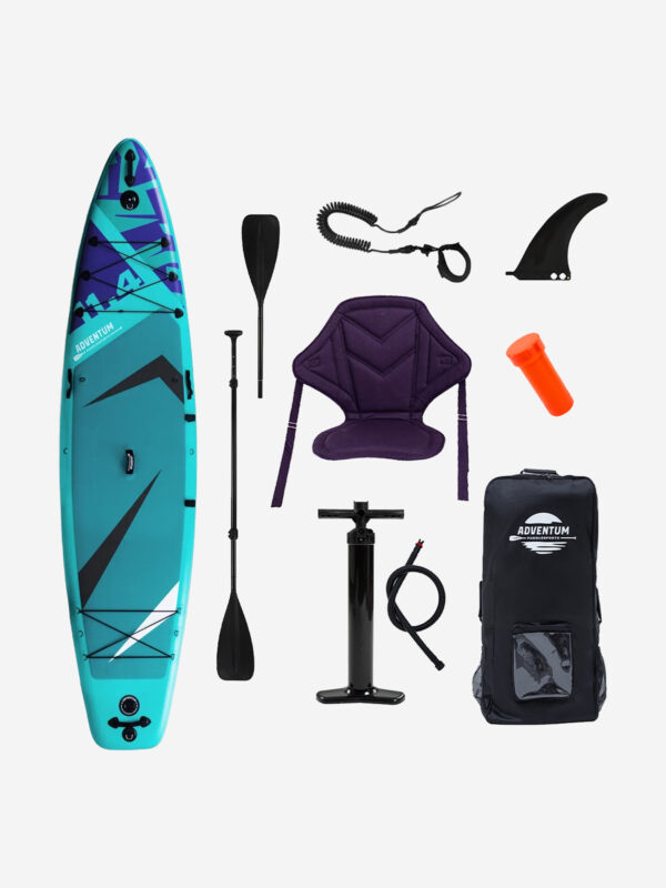 SUP доска надувная Adventum 11.4 Mint 2024, Голубой