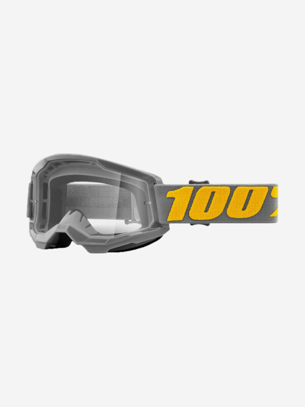 Мотоочки 100% STRATA 2, Серый