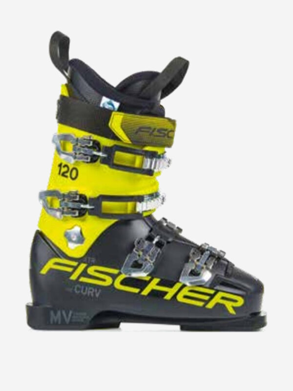 Горнолыжные ботинки Fischer The Curv 120 XTR Black/Yellow 22/23, Черный