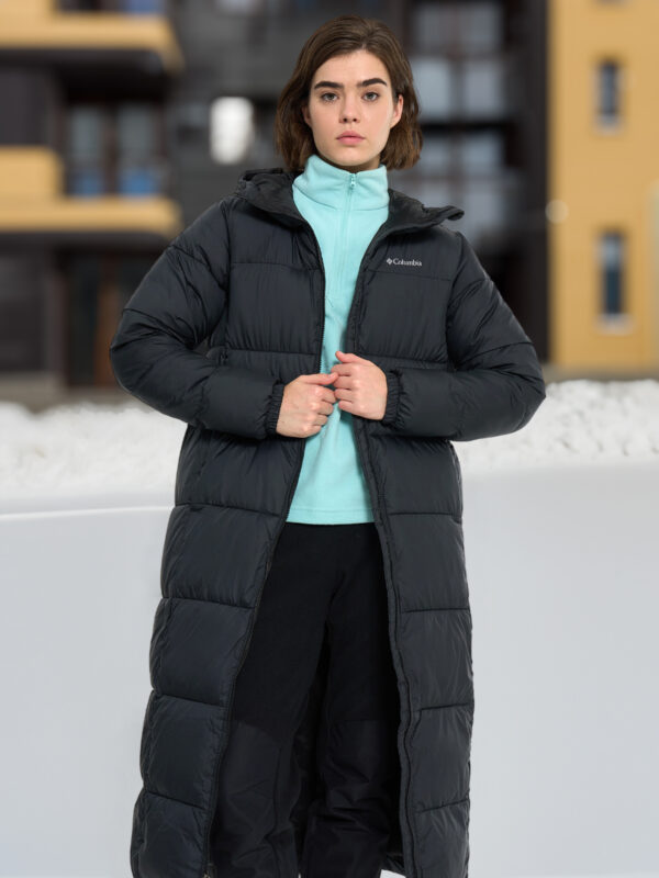 Пальто утепленное женское Columbia Puffect II Long Jacket, Черный