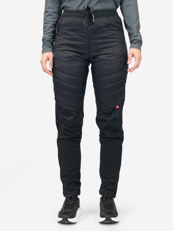 Брюки спортивные NoName Hybrid Pants WOS утепленные, Черный