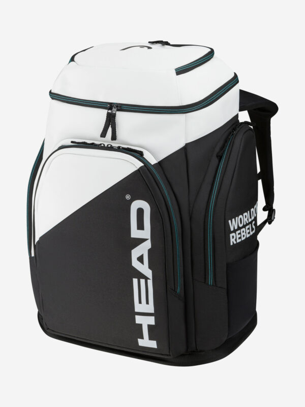 Большой тренировочный рюкзак Head Rebels Racing Backpack L, 90 литров, Черный