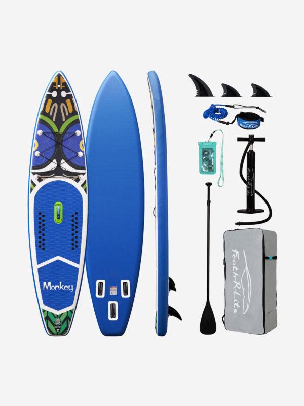 Sup Board Funwater Monkey 02E 350*84*15,полный комплект, Синий