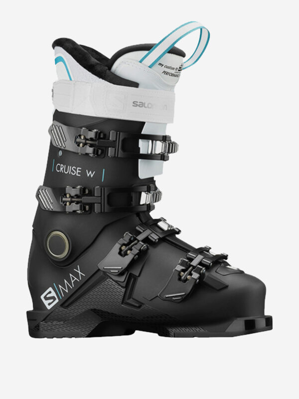 Горнолыжные ботинки Salomon S/Max 70 W Cruise Black/White 20/21, Черный