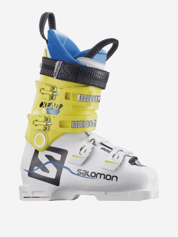 Горнолыжные ботинки Salomon X Lab 90 White/Yellow 17/18, Белый