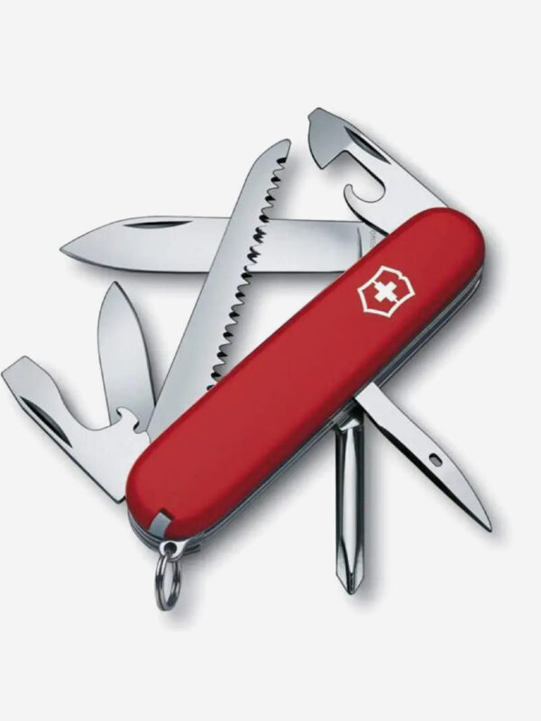 Складной нож Victorinox Hiker, функций: 13, 91мм, красный , коробка картонная, 1.4613, Красный