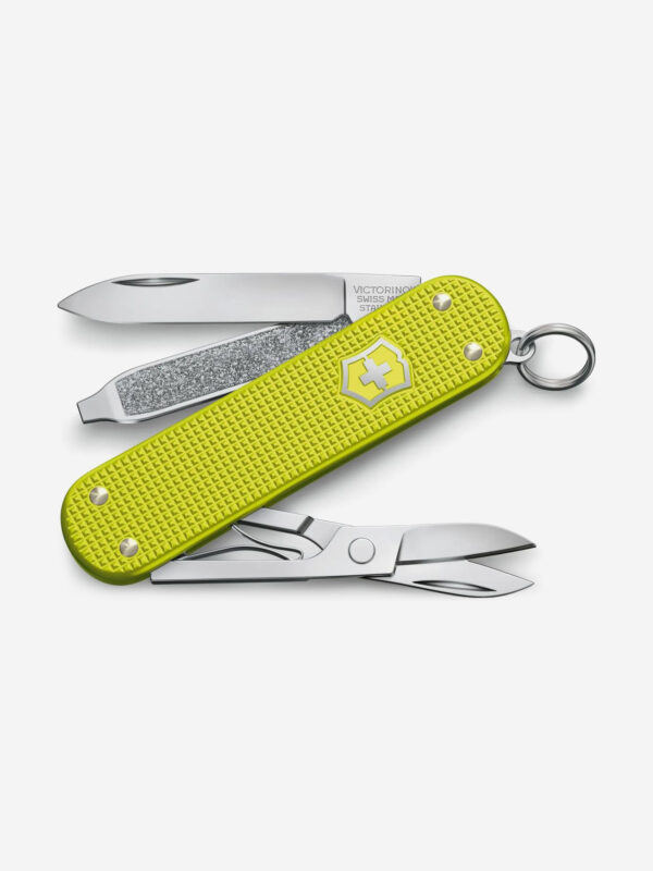 Складной нож Victorinox Alox Classic, функций: 5, 58мм, желтый , коробка подарочная, 0.6221.l23, Желтый
