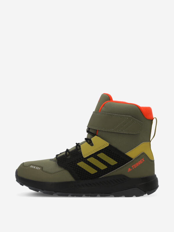 Ботинки утепленные для мальчиков adidas Terrex Trailmaker High C.Rdy K, Зеленый