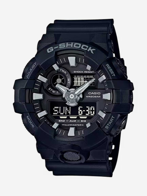 Наручные часы Casio G-SHOCK GA-700-1B, Черный