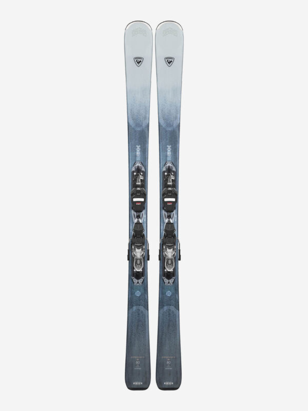 Горные лыжи женские Rossignol Experience W 80 CA + крепления XP11, Серый