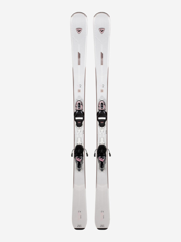 Горные лыжи женские Rossignol Nova 2 + крепления XP10, Белый