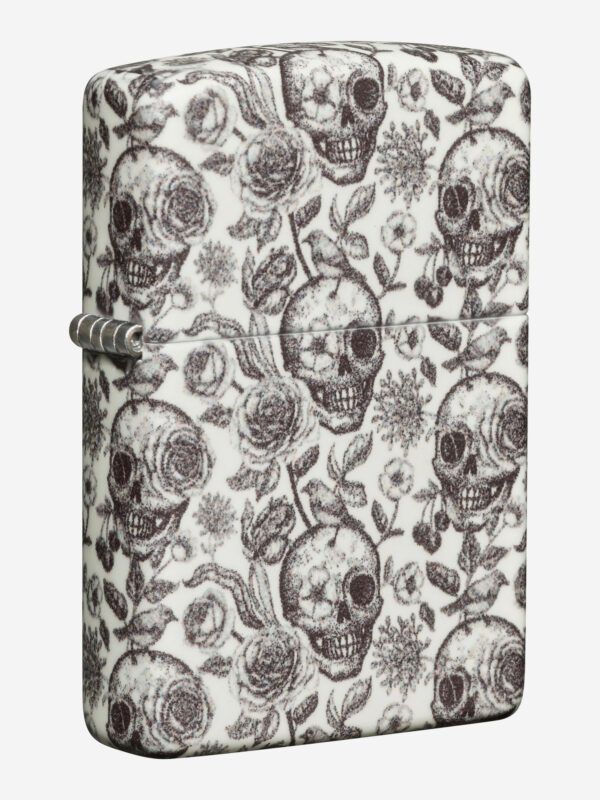 Зажигалка бензиновая ZIPPO 49458 Skeleton, Серый