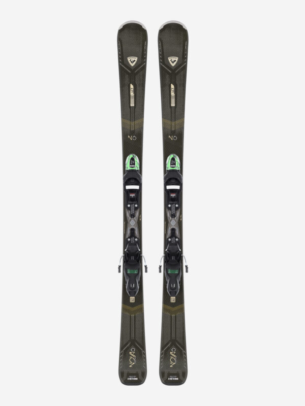 Горные лыжи женские Rossignol Nova 6 + крепления Xpress W 11 GW, Черный