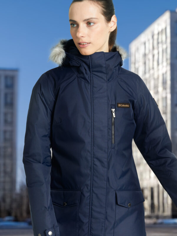 Куртка утепленная женская Columbia Suttle Mountain Long Insulated Jacket, Синий