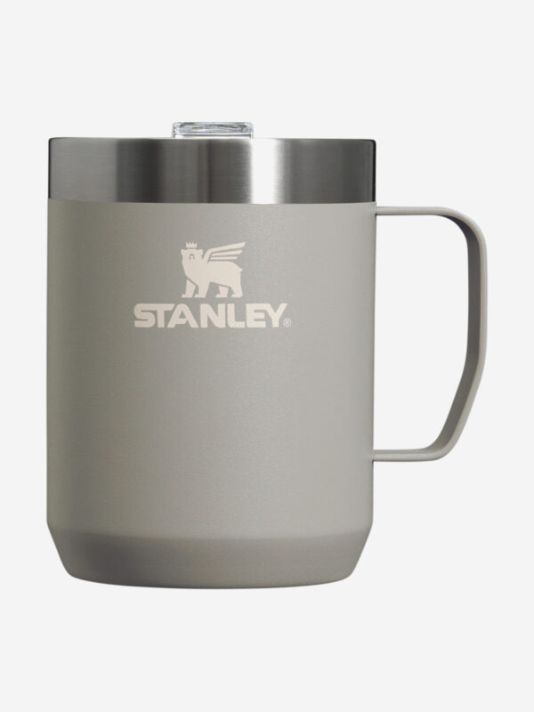 Термокружка Stanley Classic, 230 мл, серая, с ручкой и крышкой, Серый