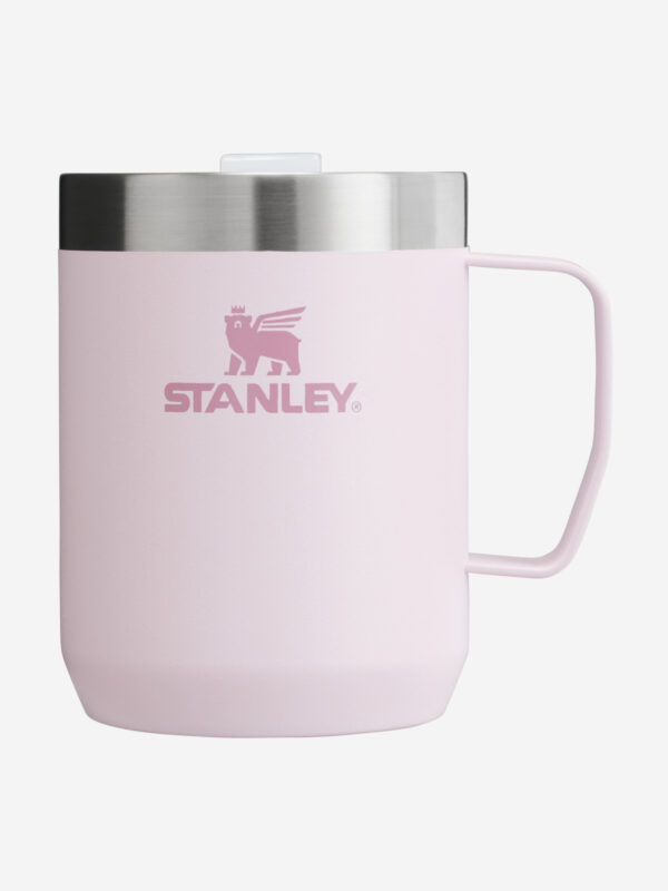 Термокружка Stanley Classic, 230 мл, розовая, с ручкой и крышкой, Розовый