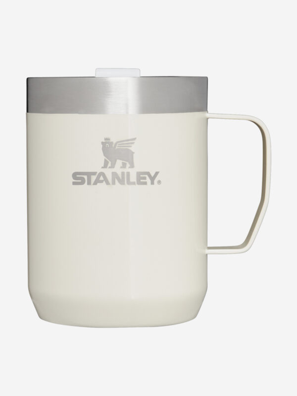 Термокружка Stanley Classic, 230 мл, белая, с ручкой и крышкой, Белый