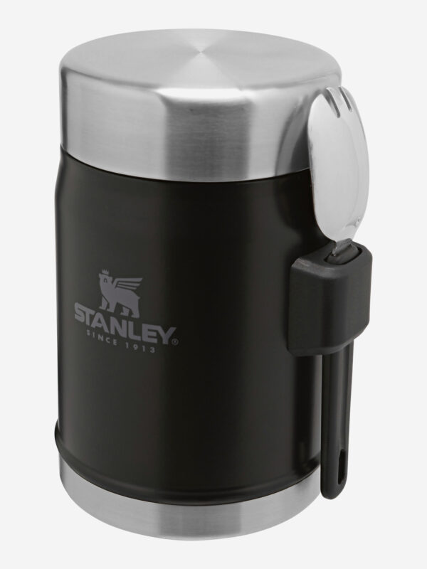 Термос для еды Stanley Classic, 400 мл, черный, Черный