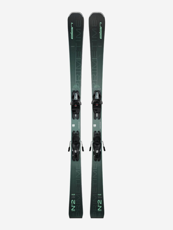 Горные лыжи с креплениями ELAN Primetime N°2 PS + EL 9.0 Black, Зеленый