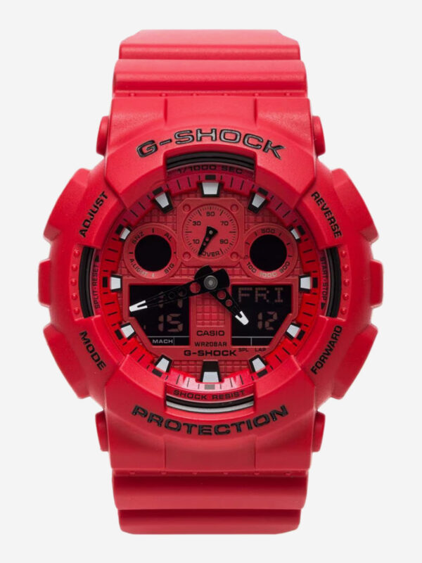 Наручные часы Casio G-SHOCK GA-100C-4A, Красный