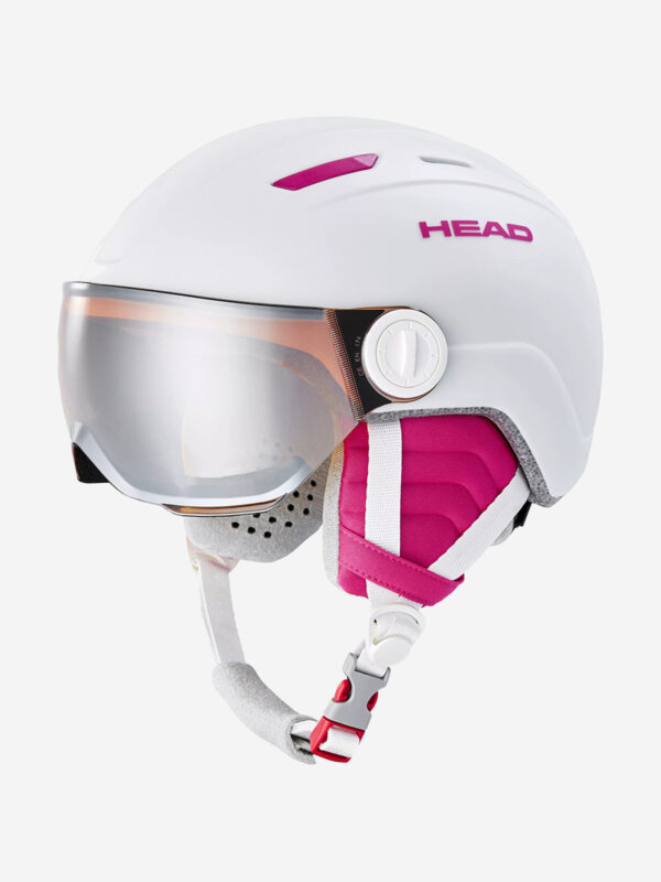 Горнолыжный шлем с визором Head Maja Visor S2 White, Белый