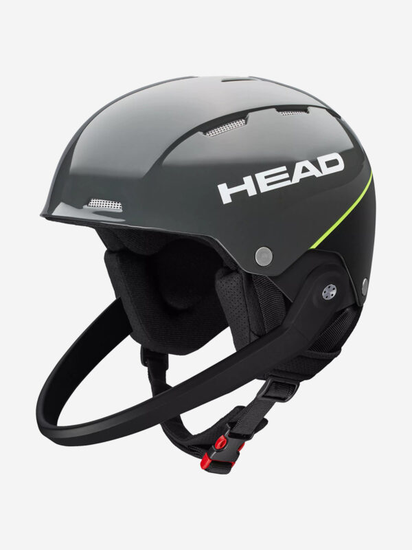 Горнолыжный шлем с чингардой Head Team SL anthracite/black, Серый