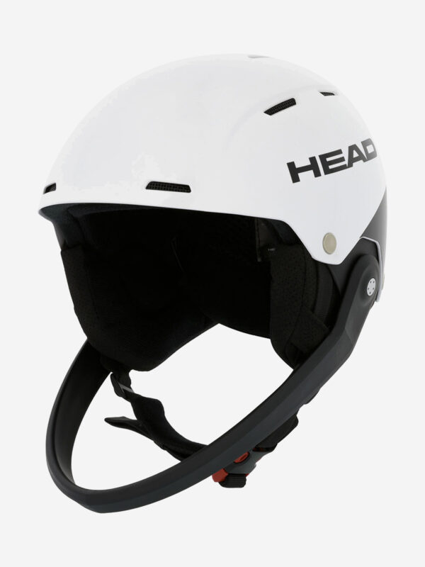 Горнолыжный шлем с чингардой Head Team SL white/black, Белый