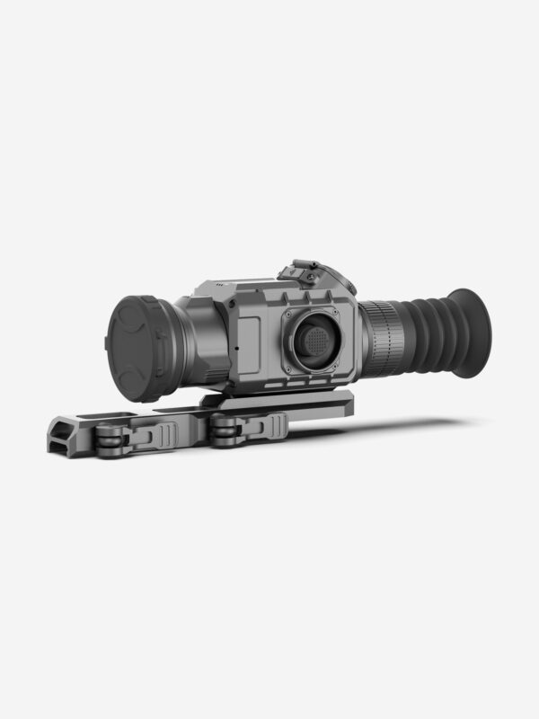 Тепловизионный прицел LZIRTEK Perun 650 (c баллистическим калькулятором и дальномером), Черный